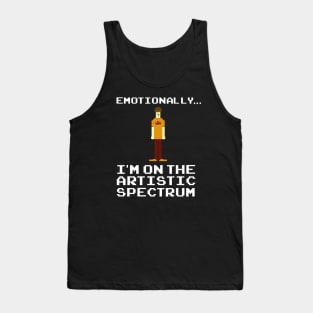 Emotionally, I'm on the Artistic Spectrum Tank Top